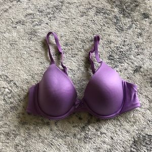 purple Maidenform devotion bra 36B